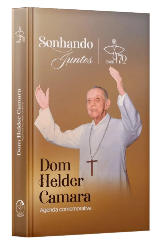Produto Agenda comemorativa Sonhando juntos... - Dom Helder Camara