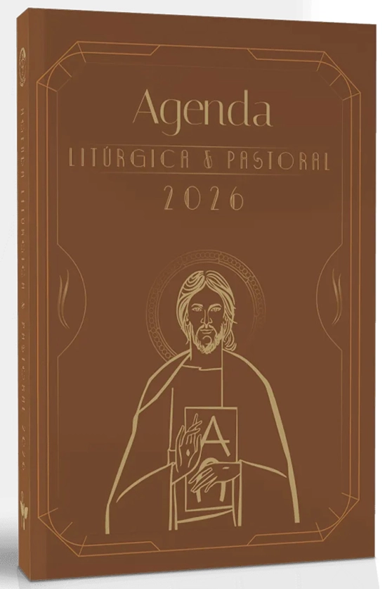 Agenda Litúrgica e Pastoral 2026 - Capa cristal Produto Agenda Litúrgica e Pastoral 2026 - Capa cristal