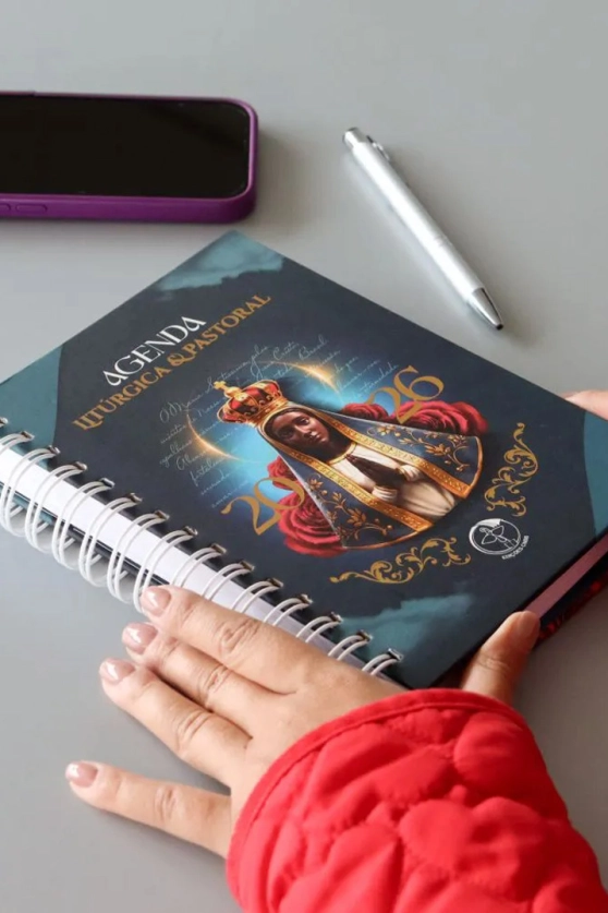 Produto Agenda Litúrgica e Pastoral 2026 - Capa Especial