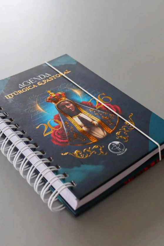 Produto Agenda Litúrgica e Pastoral 2026 - Capa Especial