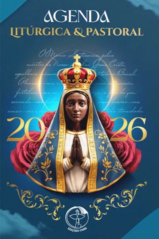 Produto Agenda Litúrgica e Pastoral 2026 - Capa Especial