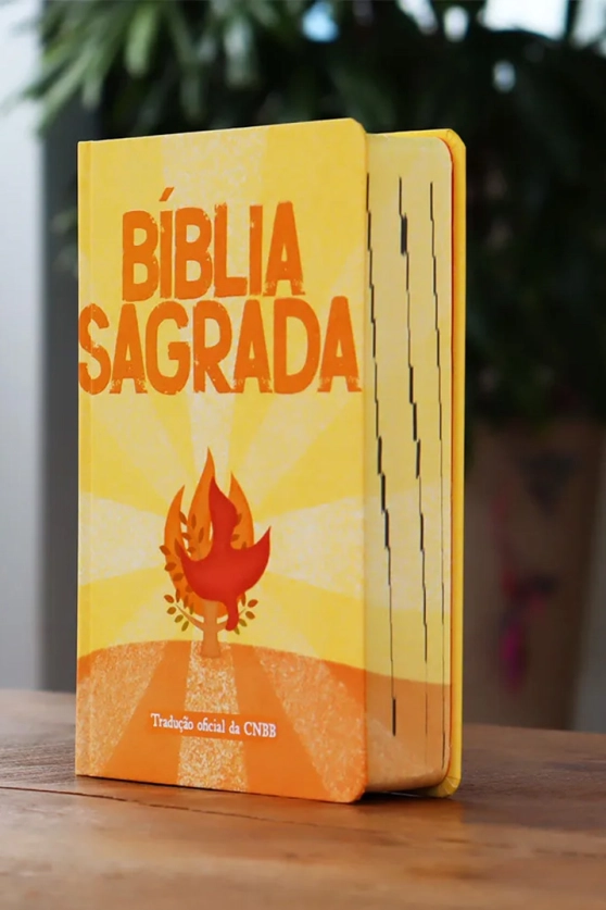 Bíblia Sagrada Tradução Oficial da CNBB -Capa laranja - Jovem - 6ª Edição Produto Bíblia Sagrada Tradução Oficial da CNBB -Capa laranja - Jovem - 6ª Edição