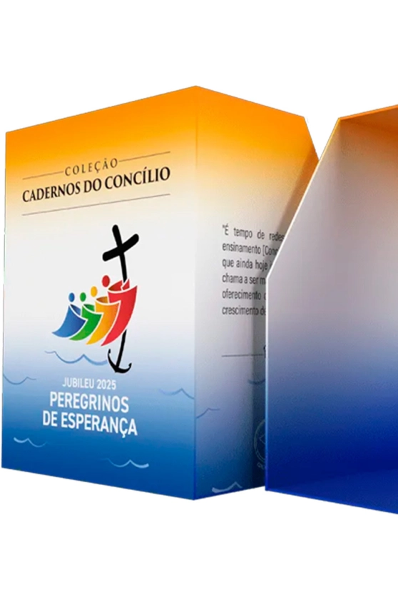 BOX AVULSO (sem os volumes) - Coleção Cadernos do Concílio - Jubileu 2025 Produto BOX AVULSO (sem os volumes) - Coleção Cadernos do Concílio - Jubileu 2025