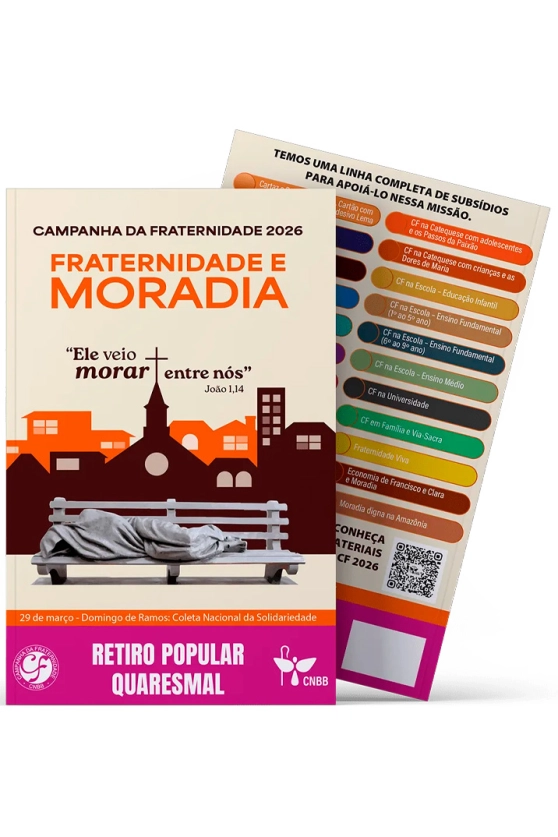 Produto CF 2026 - Retiro Popular Quaresmal