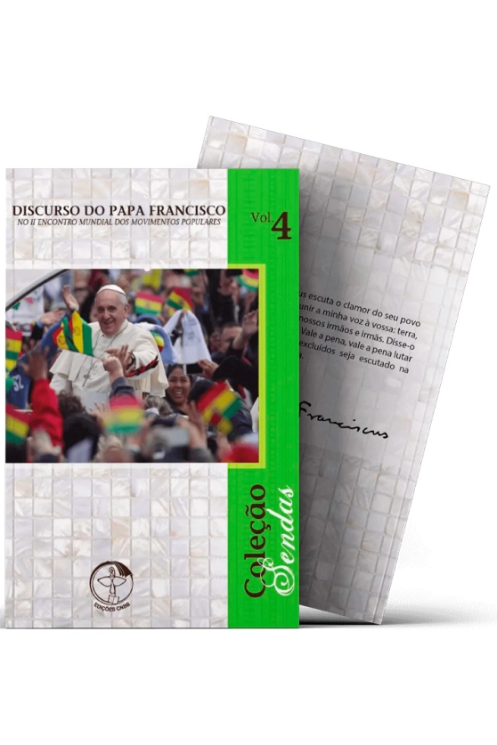 Discurso do Papa Francisco no II Encontro Mundial dos Movimentos Populares - Coleção Sendas Vol. 4 Produto Discurso do Papa Francisco no II Encontro Mundial dos Movimentos Populares - Coleção Sendas Vol. 4