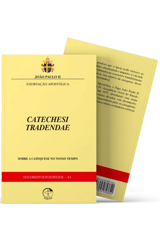 Produto Exortação Apostólica Catechesi Tradendae - Sobre a catequese do nosso tempo - Documentos Pontifícios 61