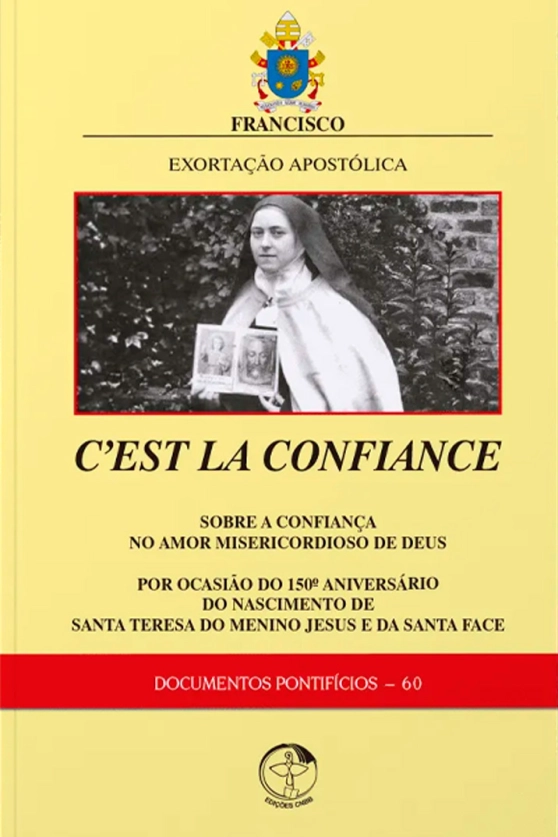 Produto Exortação Apostólica Cest la confiance - sobre a confiança no amor misericordioso de Deus - Documentos Pontifícios 60