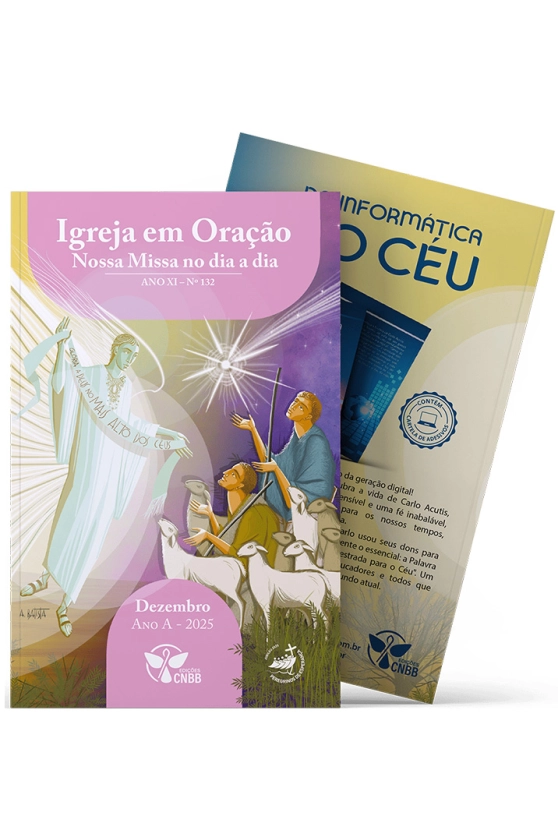 Igreja em Oração - Nossa Missa no dia a dia - Ano A - Dezembro 2025 Produto Igreja em Oração - Nossa Missa no dia a dia - Ano A - Dezembro 2025