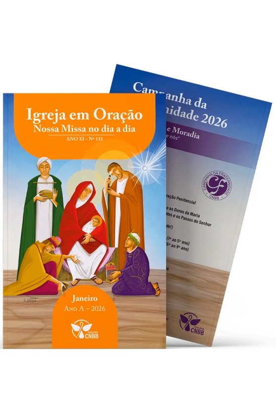 Produto Igreja em Oração - Nossa Missa no dia a dia - Ano A - Janeiro 2026