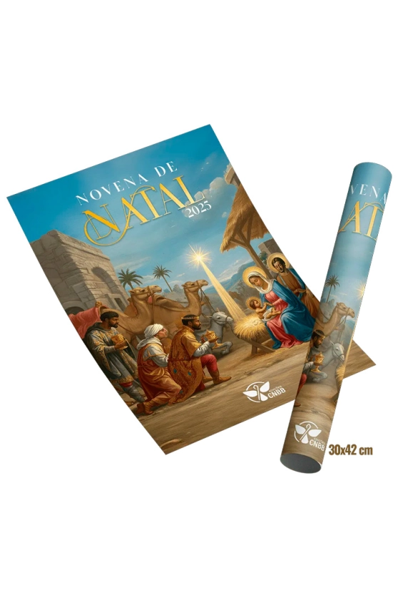 Novena de Natal 2025 - Cartaz Produto Novena de Natal 2025 - Cartaz