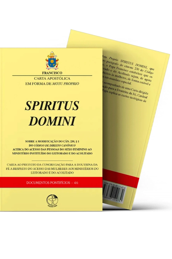 Spiritus Domini - Carta Apostólica em forma de Motu Proprio - Documentos Pontifícios 46 Produto Spiritus Domini - Carta Apostólica em forma de Motu Proprio - Documentos Pontifícios 46