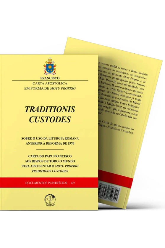 Traditionis Custodes - Sobre o uso da liturgia romana anterior à reforma de 1970 - Documentos Pontifícios 49 Produto Traditionis Custodes - Sobre o uso da liturgia romana anterior à reforma de 1970 - Documentos Pontifícios 49