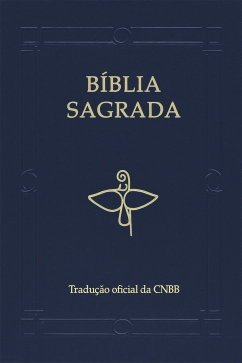 Produto - Bíblia Luxo Azul - Letra grande 6ª Edição