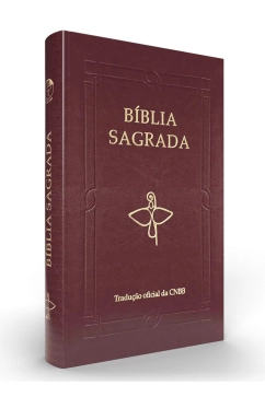 Bíblia Luxo Vinho - Letra grande 6ª Edição Produto Bíblia Luxo Vinho - Letra grande 6ª Edição