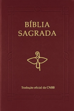 Produto - Bíblia Luxo Vinho - Letra grande 6ª Edição