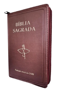 Bíblia Sagrada capa com zíper - Tradução Oficial - 6ª Edição Produto Bíblia Sagrada capa com zíper - Tradução Oficial - 6ª Edição