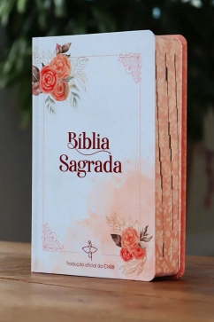 Bíblia Sagrada Tradução Oficial da CNBB - Capa Salmão - Feminina - 6ª Edição Produto Bíblia Sagrada Tradução Oficial da CNBB - Capa Salmão - Feminina - 6ª Edição