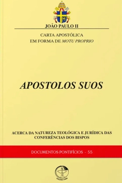 Produto - Carta Apostólica em forma de Motu Proprio Apostolos Suos - Documentos Pontifícios 55