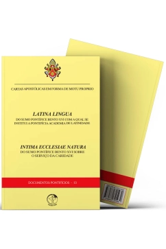 Carta Apostólica - Latina Lingua - Com a Qual se Institui a Pontifícia Academia de Latinidade e Intima Ecclesiae Natura - Sobre o Serviço da Caridade - Documentos Pontifícios 13 Produto Carta Apostólica - Latina Lingua - Com a Qual se Institui a Pontifícia Academia de Latinidade e Intima Ecclesiae Natura - Sobre o Serviço da Caridade - Documentos Pontifícios 13
