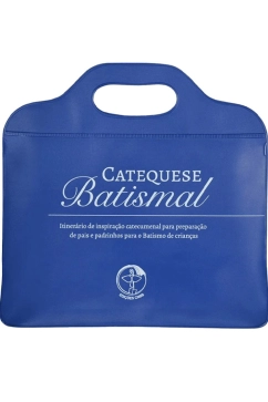 Kit Catequese Batismal - Bolsa/Livro/Encartes Produto - Kit Catequese Batismal - Bolsa/Livro/Encartes