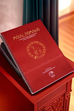 Produto MISSAL ROMANO: CANTOS DOS MINISTROS E DA ASSEMBLEIA - Livro de acompanhamentos